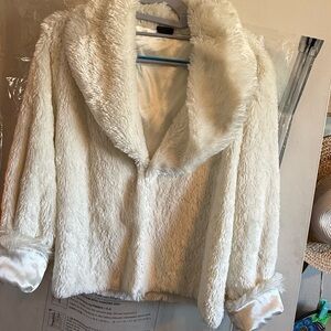 Cejon Cream Teddy Jacket
